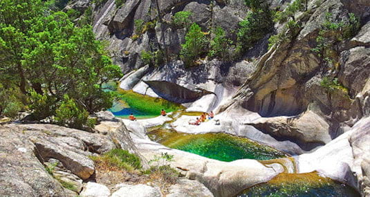 Canyoning activities