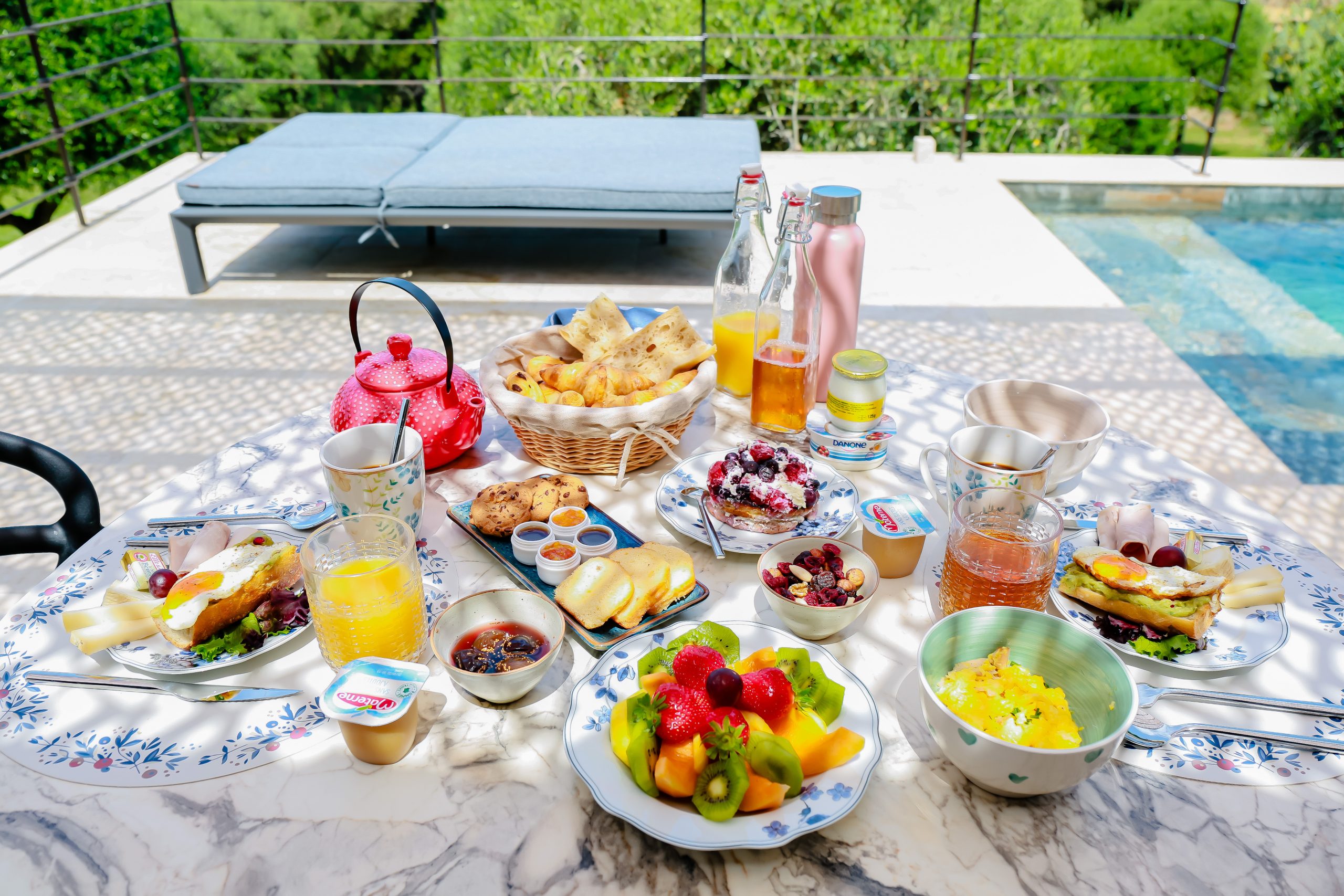 Petit-déjeuner à la carte